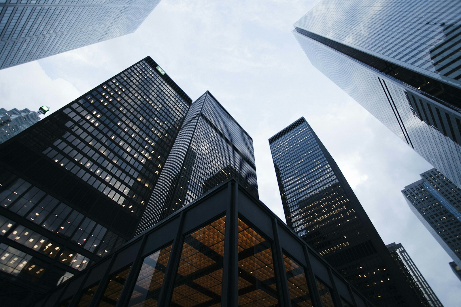A commercial building requiring professional security systems