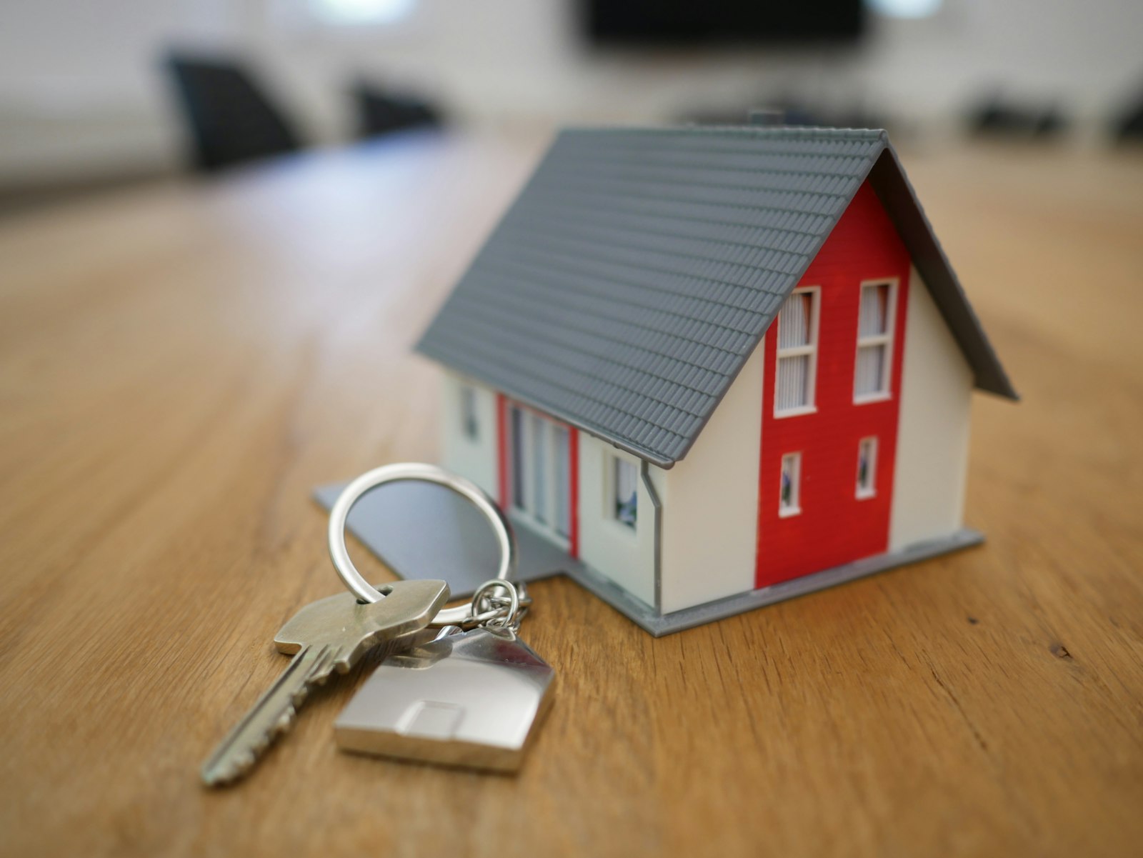 A residential property suitable for a professionally installed home alarm